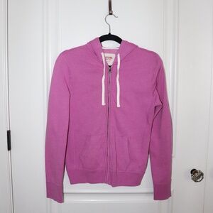 Mossimo Magenta Zip Hoodie